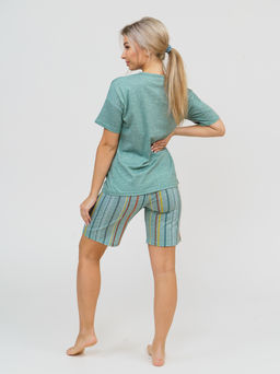 856 Пижама "Зеленый"