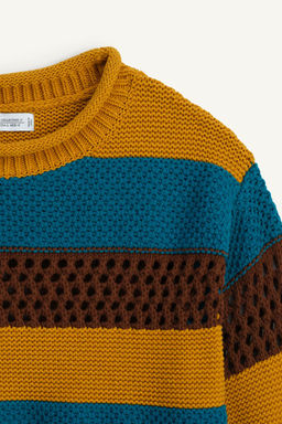 LIMITED EDITION COMBINED TEXTURES SWEATER - Zara фото 7