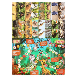 Настольная игра Бродилка. Путешествие по джунглям - Лас играс kids фото 6