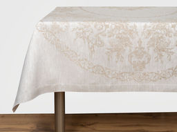 17с313-ШР Скатерть 170*220 Ангелы-2 цв 133 серый рис. 162