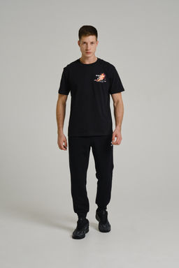 Брюки трикотажные Черный