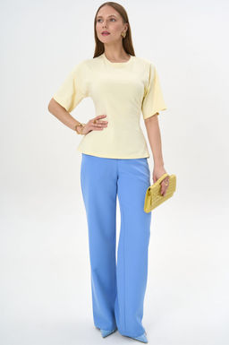 Футболка с завязками Николь (жёлтый) - Эльза фото 6