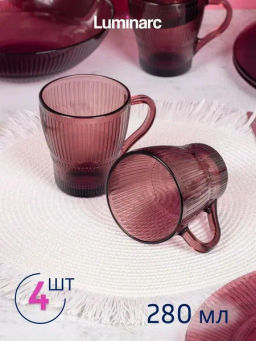 Столовый набор ЛУИЗ ЛИЛАК 12пр арт.O0427 - Luminarc фото 4