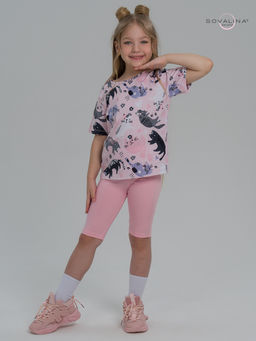 Костюм Актив ленивые котики-розовый - Sovalina фото 8