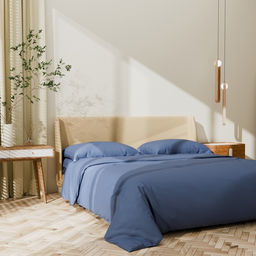 Постельное бельё Этель Евро Blue lake 200х215, 215х240, 50х70+3-2 шт, мако-сатин, 114г/м2  фото 8