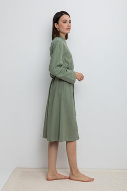 Халат Very Neat Е 50014/24 нефритовый женский хлопок  фото 3