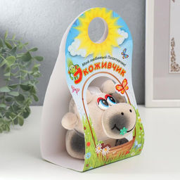 Набор для выращивания «ЭкоЖивчик. Корова Нюра», фигурка растущая в подарочной упаковке, МИКС