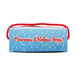 Цена за 5 шт. Подарочная новогодняя коробка Сладкоежка, упаковка, 14?5.5?19 см - Simaland фото 7