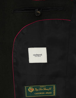 Зауженный пиджак цвета хаки - Cacharel фото 6