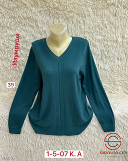 Свитер женский с v-вырезом - Bruno фото 2