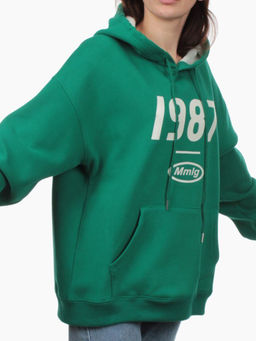 PG-I990I-2313 GREEN Худи женское (90% хлопок, 10% полиэстер) - Fashion фото 2