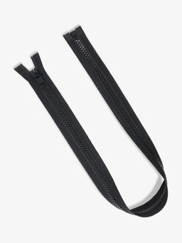 Цена за 10 шт. Молния «Трактор», №10, разъёмная, замок автомат, 80 см, чёрная