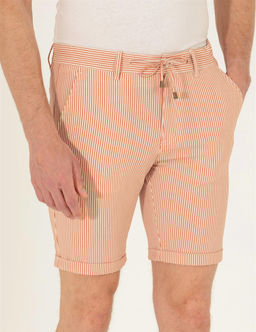 Turuncu Slim Fit Beli Lastikli _izgili _ort - Pierre cardin фото 2
