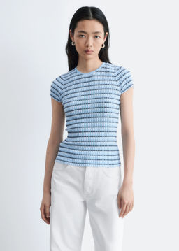 Camiseta de punto de canal? a rayas - H&m фото 4