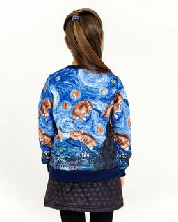 Дизайнерский детский свитшот SAHAR art lab