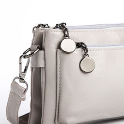 Сумка кросс-боди на молнии, цвет серый - Simaland фото 4