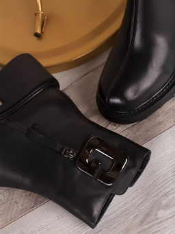 Женские ботинки комфорт зима/ Женские полусапожки на меху M3008 - Piniolo фото 5