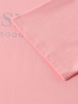 Футболка женская KAFTAN: Prosecco, розовая, размер 52-54