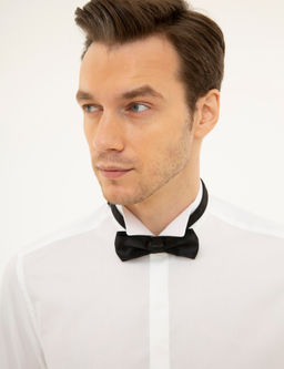 Beyaz Slim Fit Smokin G_mlek
