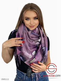 Платок теплый зимний двухсторонний - Bruno фото 22