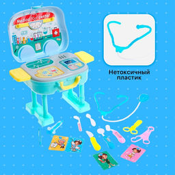 Игровой набор доктора Скорая помощь в чемодане - Simaland фото 4