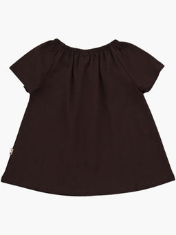 Футболка для девочки UD 0803 кофе - Mini maxi фото 4