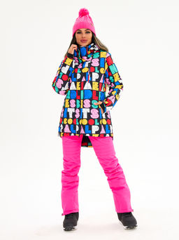 Женская горнолыжная сноубордическая куртка Alpha Endless Ultra Chaleur SNB 423/316_7 Разноцветный  фото 22