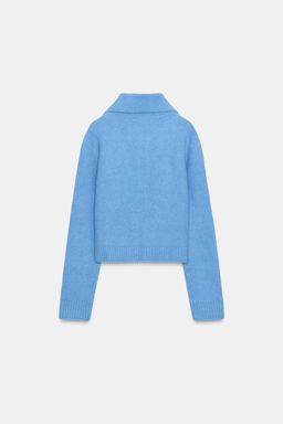 ZIP-UP KNIT CARDIGAN - Zara фото 6