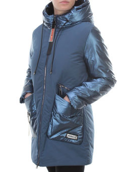BM-926 BLUE Куртка демисезонная женская АЛИСА (100 гр. синтепон)