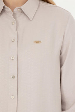 Женская рубашка с длинным рукавом Stone Неожиданная скидка в корзине - U.s. polo assn фото 7