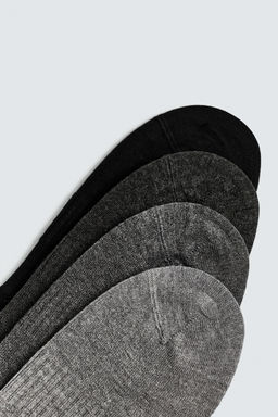 4-PACK OF BASIC ANKLE SOCKS