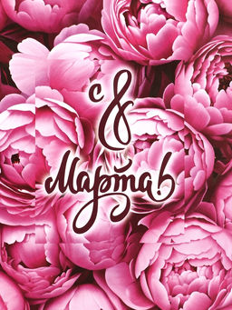 Цена за 3 шт. Пакет подарочный крафтовый 8 марта! 15?8?21 см