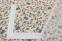 Штапель Капуцин цв.персиковый, ш.1.45м, вискоза-100%, 100гр/м.кв - Купава фото 11