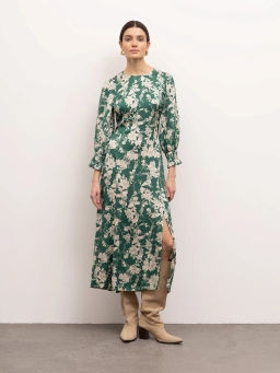 Платье с цветочным принтом - Emka фото 2