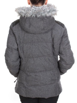 B-21 DARK GRAY Куртка зимняя женская (200 гр. холлофайбера) - Fashion фото 5