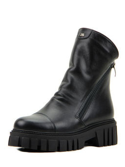 Ботинки EDART 233.21153 bl.black/шерсть