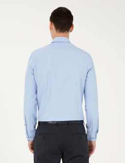 Mavi Slim Fit Uzun Kollu Basic G_mlek