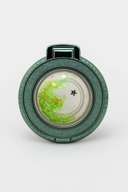 Попсокет "Shimmer sequins", green