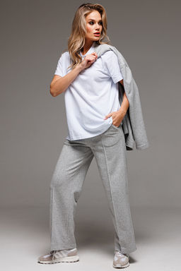 Костюм GO F3065/50-04.170-176 серый меланж - Pirs фото 3