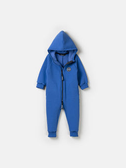 Комбинезон с карманами Деним утепленный