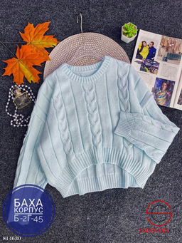 Свитер женский однотонный - Bruno фото 2