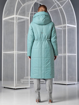 25417 Пальто св.зеленый - Dizzyway фото 10