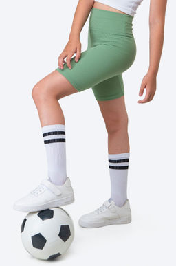 Велосипедки в рубчик для девочки Happyfox