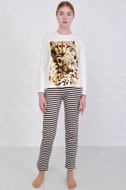 Арт. 4534 Пижама с брюками 42-52 (6 шт) Цвет:ассорти - Калинка фото 2