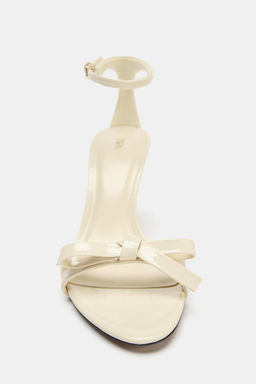 BOW HEELED SANDALS - Zara фото 17