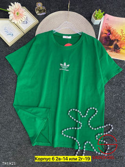 Повседневная однотонная футболка - Bruno фото 8