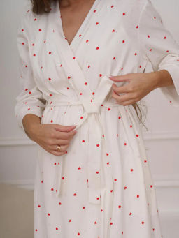 Халат женский Новая жизнь Экрю М-72Х MODAMICA