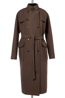 01-11939 Пальто женское демисезонное (пояс) - El podio фото 10