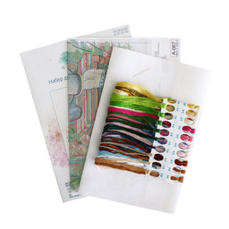 Набор для вышивания М.П.Студия А-067 Цветущий сад 21 х 17 см