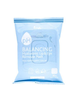 PH Balancing Hyaluronic Lip & Eye Remover Pads - Очищающие спонжи для снятия макияжа, 30шт